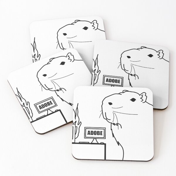 Item preview, Capybara relaxed graphic designer designed and sold by pugki.