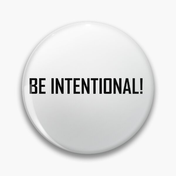 Item preview, Be Intentional! designed and sold by Positive Mindzet!.