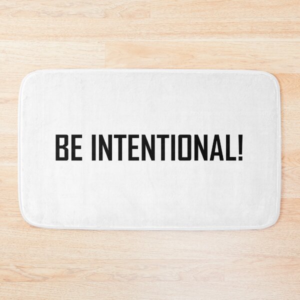 Item preview, Be Intentional! designed and sold by Positive Mindzet!.