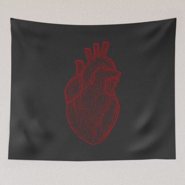 Item preview, Mess of a heart v2 designed and sold by Just-2-Raccoons.