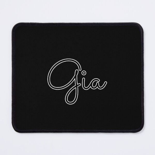Item preview, Writing Gia Name Label (Black) designed and sold by NormadWorld.