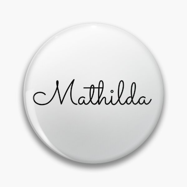 Item preview, Writing Mathilda Name Label designed and sold by NormadWorld.