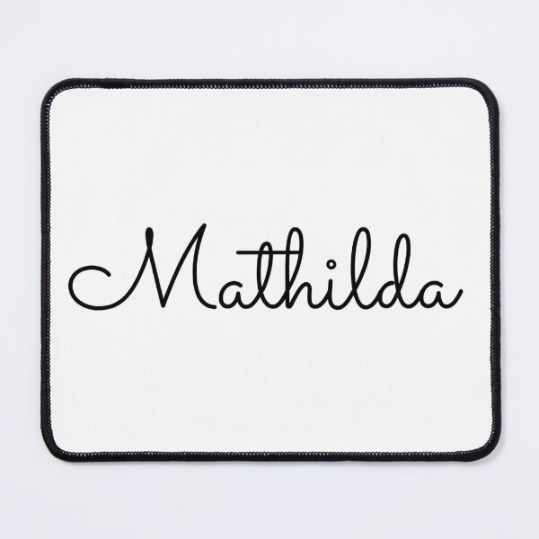Item preview, Writing Mathilda Name Label designed and sold by NormadWorld.