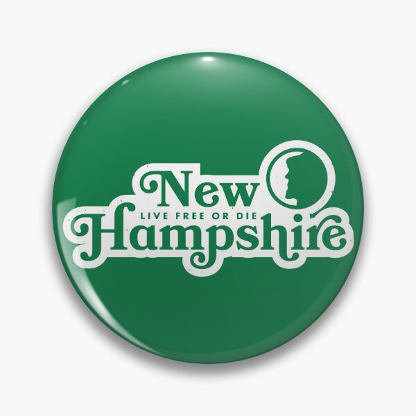 Item preview, New Hampshire - Vintage Live Free or Die Mountain designed and sold by deadmansupplyco.