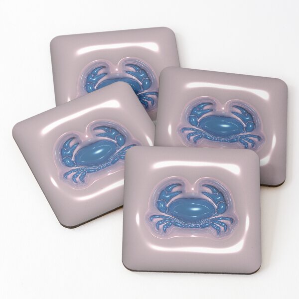 Item preview, Blue 3D Crab designed and sold by abirose30.