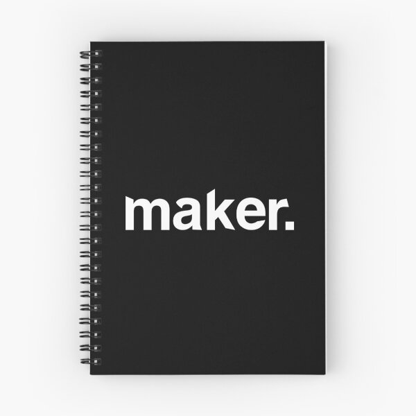 Item preview, MAKER. - Entrepreneurs and Innovators Aesthetic Fashion White designed and sold by StaggerWords.