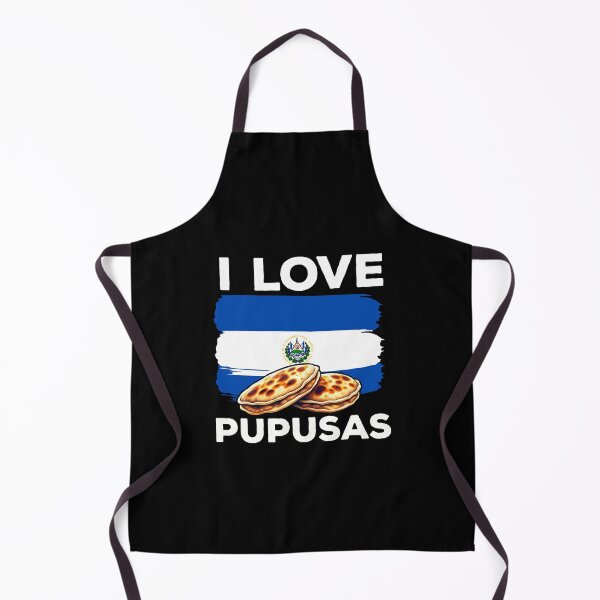 Item preview, I Love Pupusas El Salvador Flag designed and sold by DetourShirts.