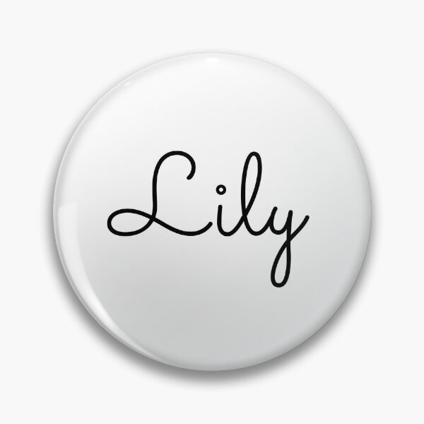 Item preview, Writing Lily Name Label designed and sold by NormadWorld.