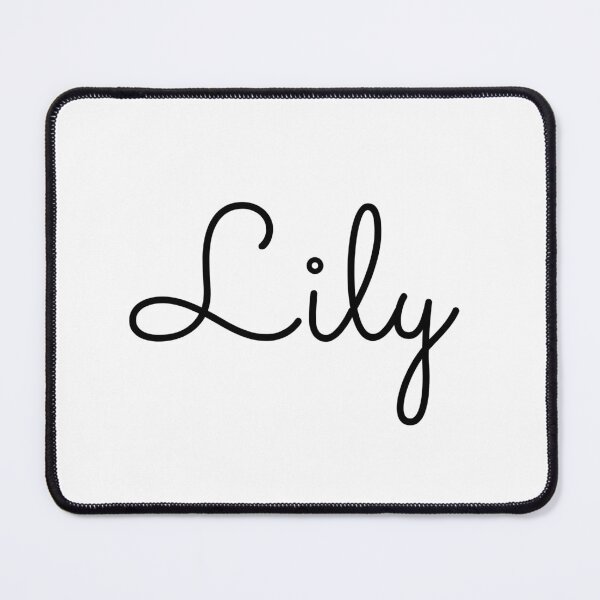 Item preview, Writing Lily Name Label designed and sold by NormadWorld.