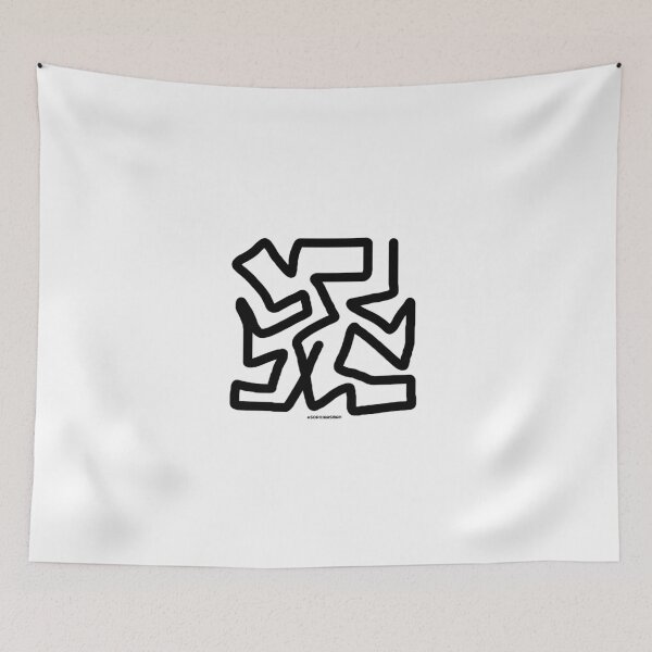 Item preview, BACK TO BACK (Abstract Doodle) designed and sold by SA-DEZIGNS.