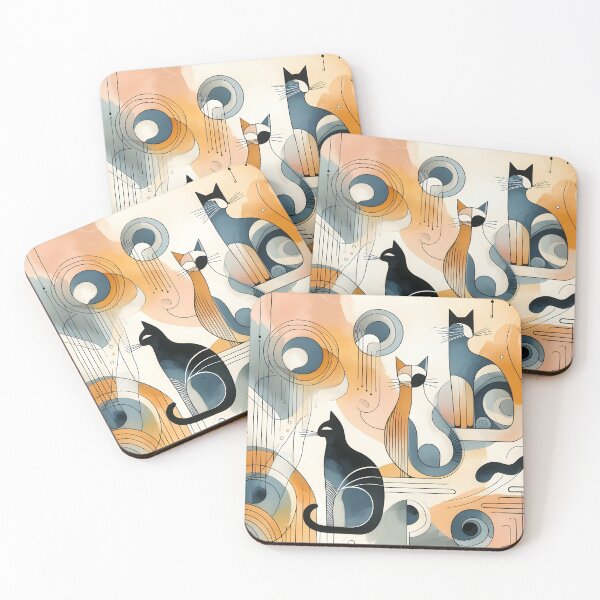 Item preview, Abstract Meow designed and sold by ColourWonder.