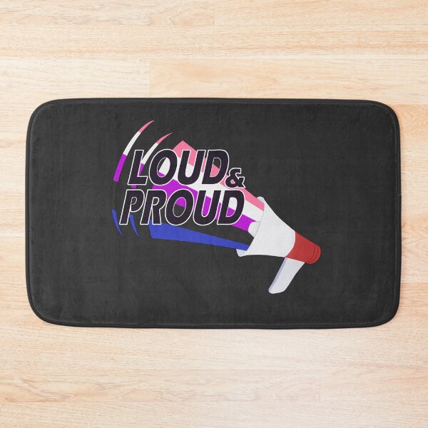 Item preview, Loud & Proud - Genderfluid designed and sold by Aly-en.