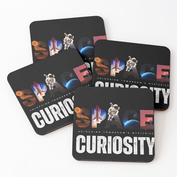 Item preview,  Space Curiosity Unlocking tomorrow’s mysteries Curiosity Senses  designed and sold by CuriositySenses.