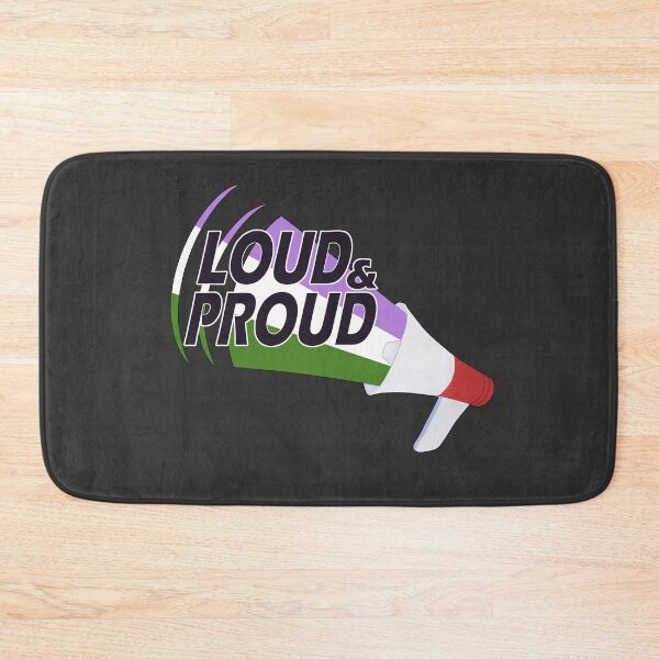 Item preview, Loud & Proud - Genderqueer designed and sold by Aly-en.