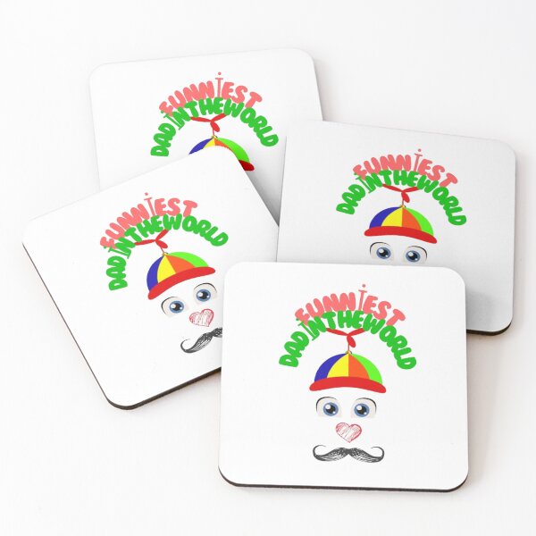 Item preview, fathers day ' funniest dad in the world' designed and sold by etudesing.