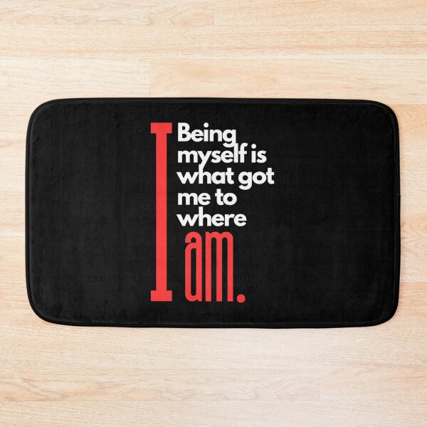 Item preview, Being myself is what got me to where I am. designed and sold by FeyzaAydin.