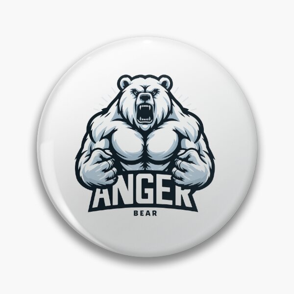 Item preview, bear angry sixpact, white bear designed and sold by phumisak0610.