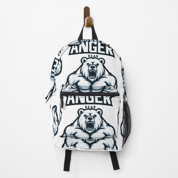 Item preview, bear angry sixpact, white bear designed and sold by phumisak0610.