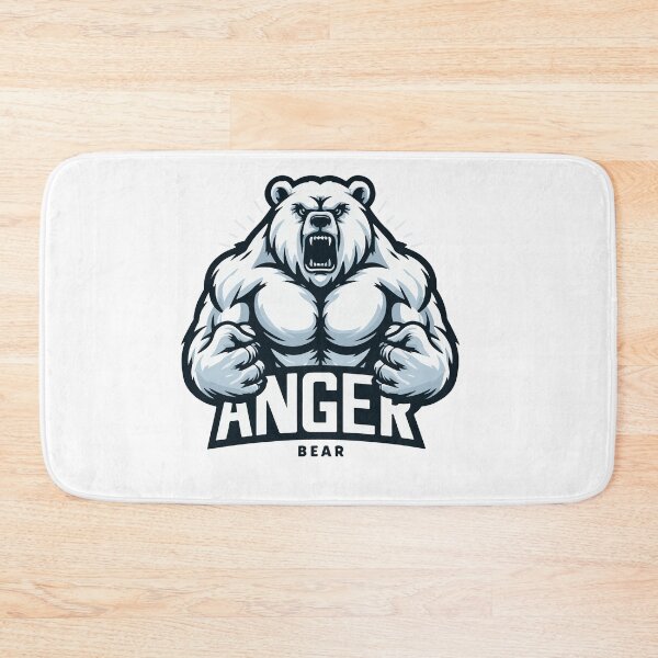 Item preview, bear angry sixpact, white bear designed and sold by phumisak0610.