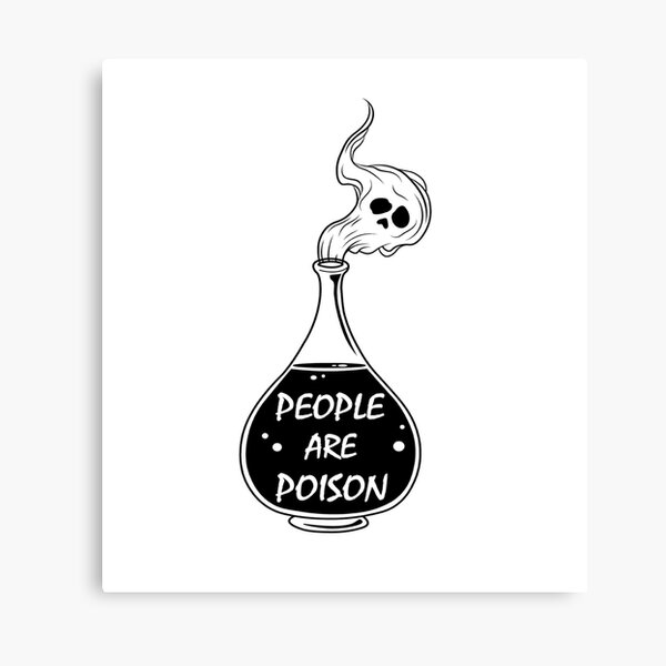 Aperçu de l'œuvre les gens sont un poison créée et vendue par Studio R3.