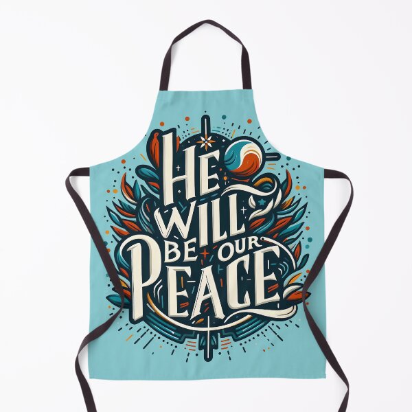 Item preview, He Will Be Our Peace, typography designed and sold by maxmaj.