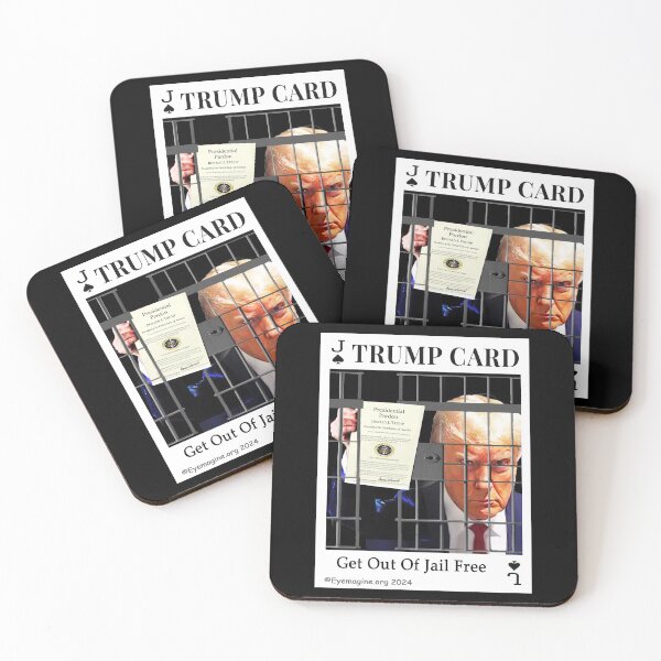 Item preview, Trump Get Out Of Jail Free Card designed and sold by EyeMagined.