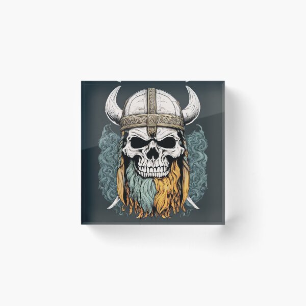 Item preview, Shadows of Battle: Viking Skull designed and sold by Aurorartsprint.