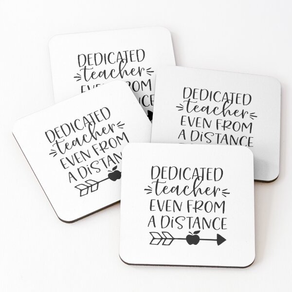Item preview, Dedicated teacher even from a distance designed and sold by DesignCosmos.