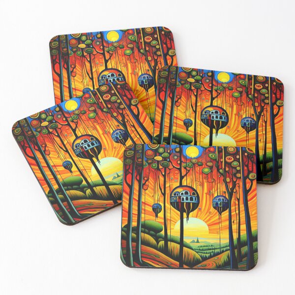Item preview, Balloons in the Forest designed and sold by George Hutton Hunter.