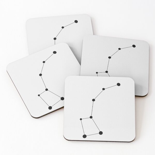 Item preview, Ursa Minor Constellation Line Art designed and sold by lavavamp.