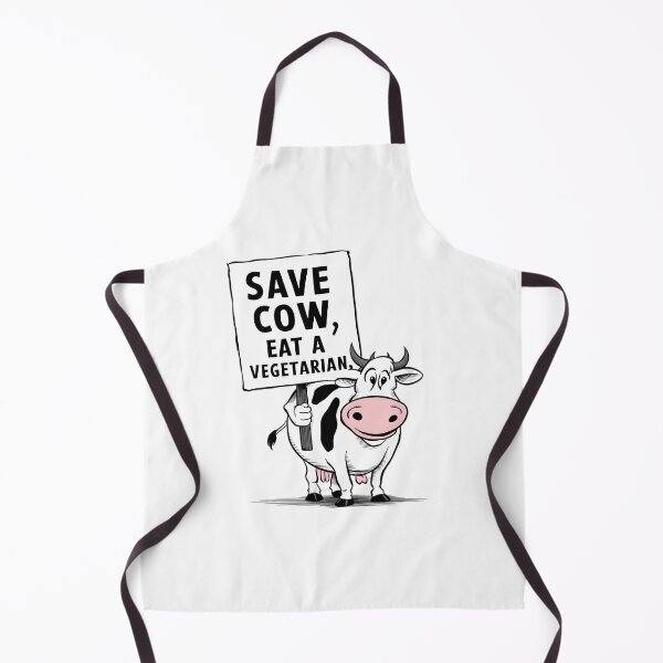 Item preview, Save a Cow, FunnyFits, FunnyFits70, Vegan, Funny, Humor, Vegan, Ethical, Milk, illustration, PETA, Bovine designed and sold by FunnyFits70.