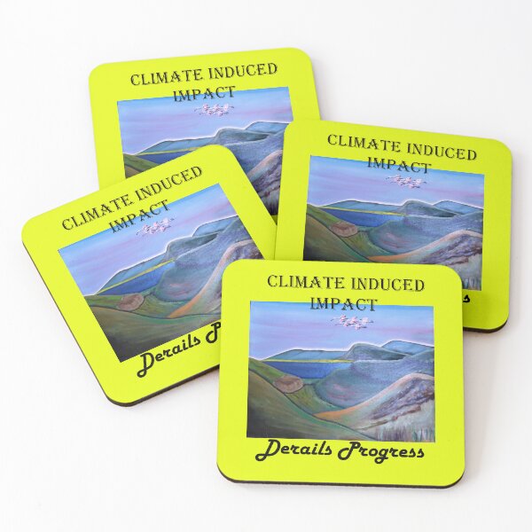 Item preview, Climate Induced impact Derails Progress designed and sold by annenambiro.