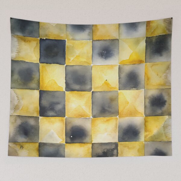 Item preview, Abstract Watercolor Mosaic,grid of square  designed and sold by aminz4.
