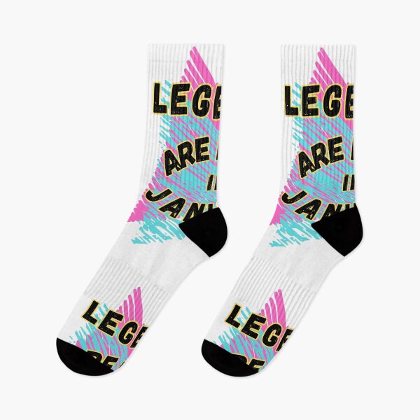 Item preview, Legends Are Born in January, retro design designed and sold by Numbers-Art.
