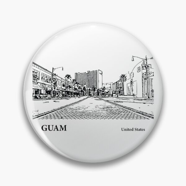 Item preview, Guam designed and sold by Lakeric Cityscapes.