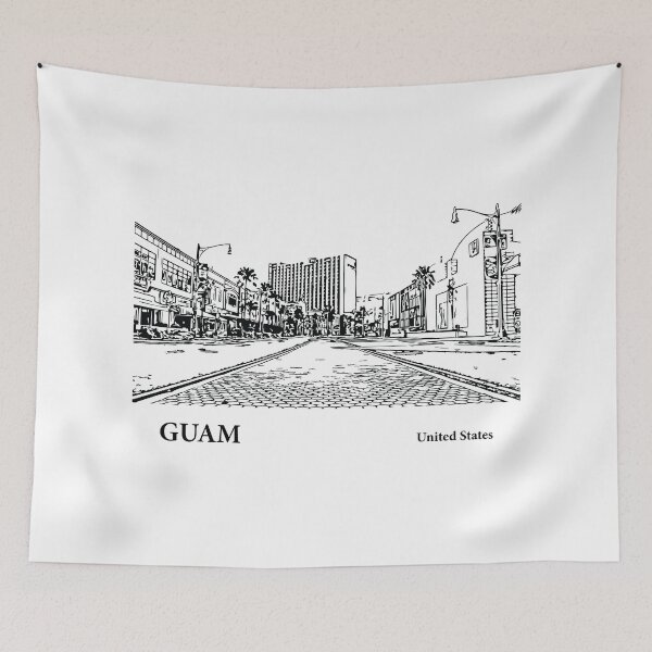 Item preview, Guam designed and sold by Lakeric Cityscapes.