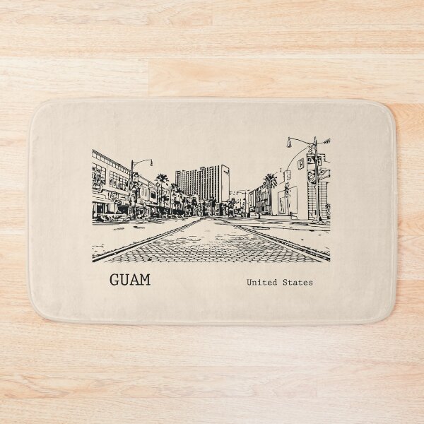 Item preview, Guam designed and sold by Lakeric Cityscapes.
