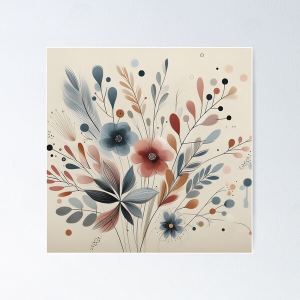 Item preview, Abstract Florals designed and sold by ColourWonder.