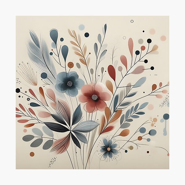 Item preview, Abstract Florals designed and sold by ColourWonder.