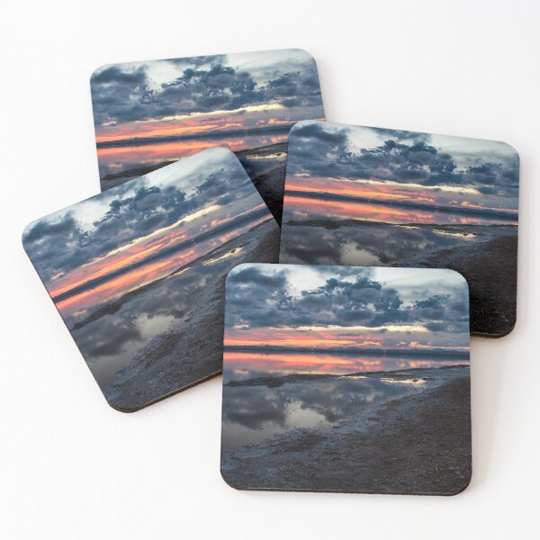 Item preview, Sunset in Laguna Rosa de Torrevieja designed and sold by LubosPphoto.