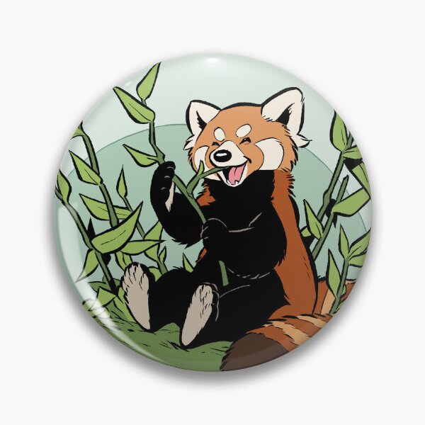 Item preview, Red panda snack time designed and sold by HenriekeG.