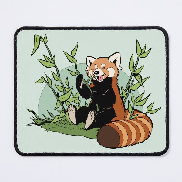 Item preview, Red panda snack time designed and sold by HenriekeG.