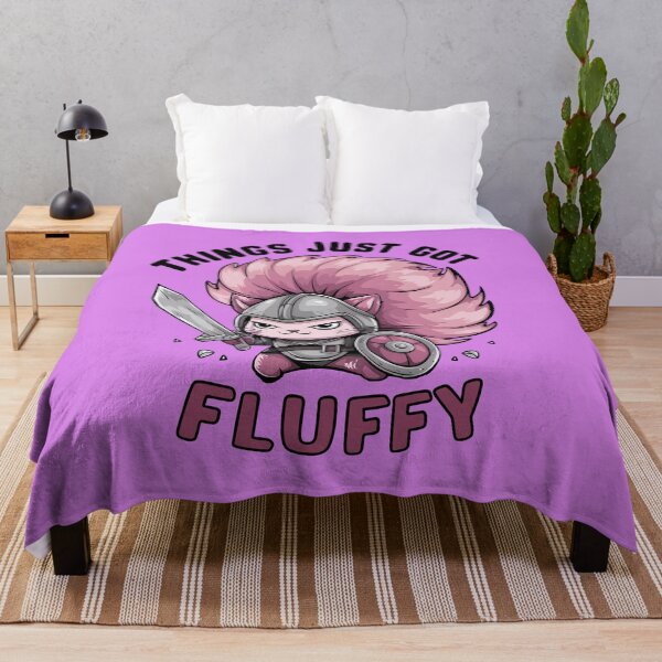 Item preview, Fluffy Warrior designed and sold by ghastlygraphix.