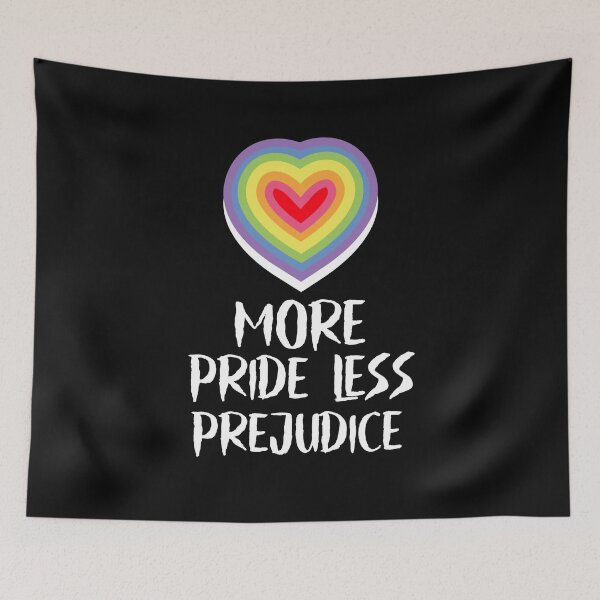 Item preview, More Pride Less Prejudice designed and sold by 87-Aesthetics.
