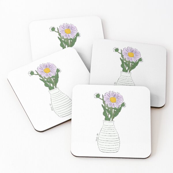 Item preview, September Birth Flower : Aster designed and sold by ArtsieArt.
