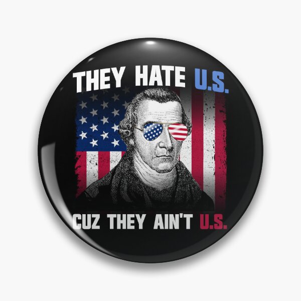 Item preview, They Hate US Cuz They Ain't US Patrick Henry 4th of July Gear designed and sold by DynamicDesign.