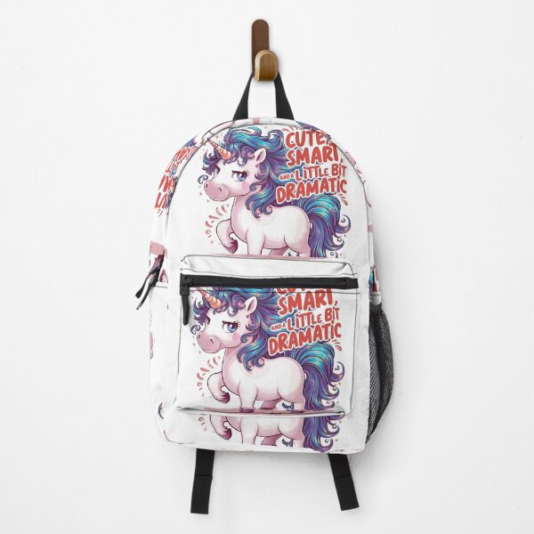 Item preview, Unicorn - Cute, Smart and a Little Bit Dramatic designed and sold by BobaTeeStore.