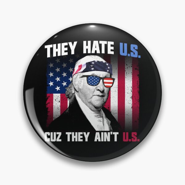 Item preview, They Hate US Cuz They Ain't US Paul Revere 4th of July Gear designed and sold by DynamicDesign.