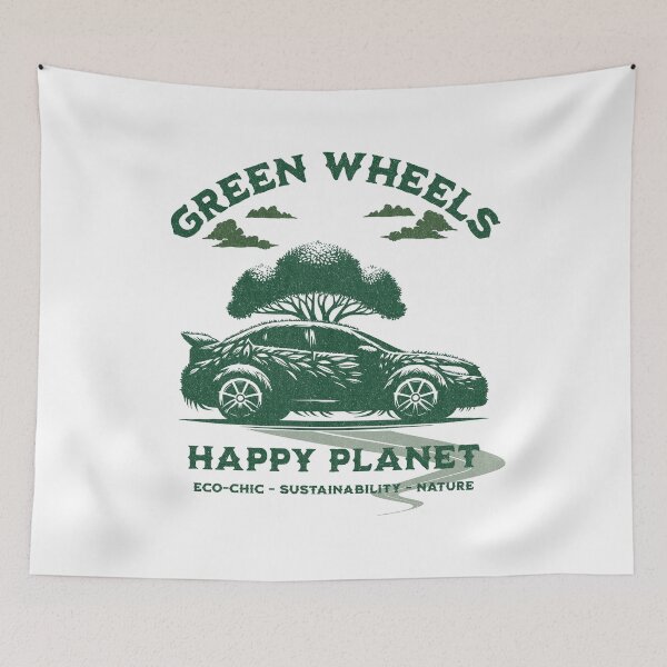 Item preview, Green Wheels designed and sold by ghastlygraphix.