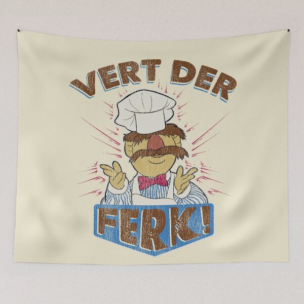 Item preview, Vert Der Ferk The Swedish Chef Lts Worn designed and sold by Alema Art.